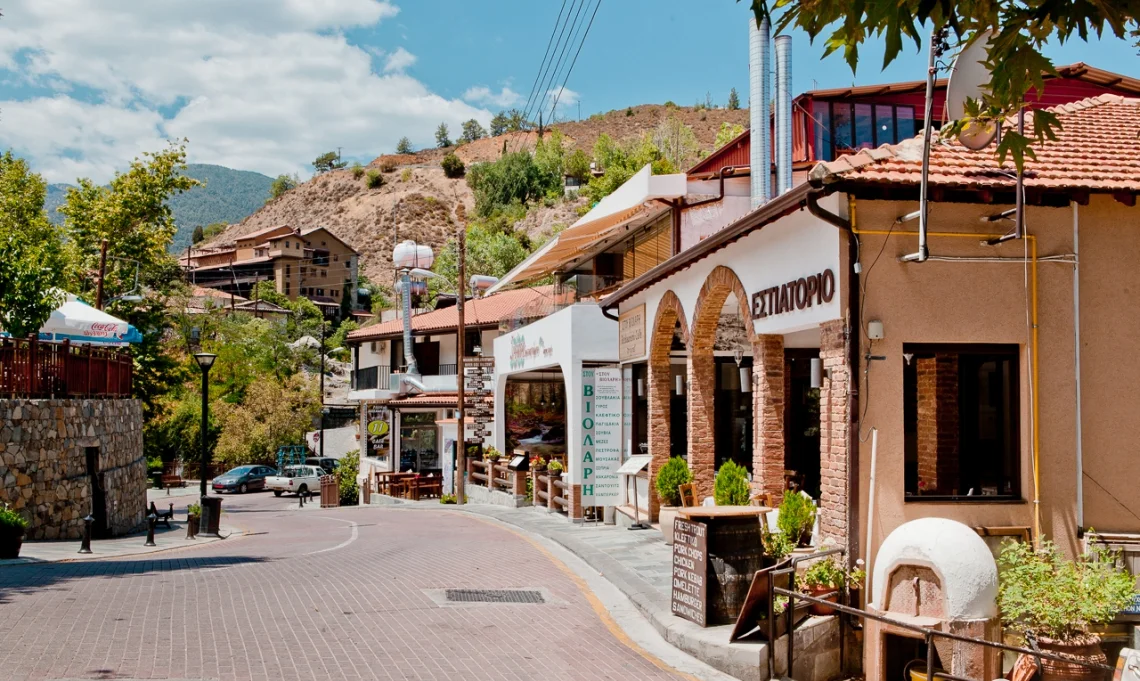 ngôi làng Kakopetria
